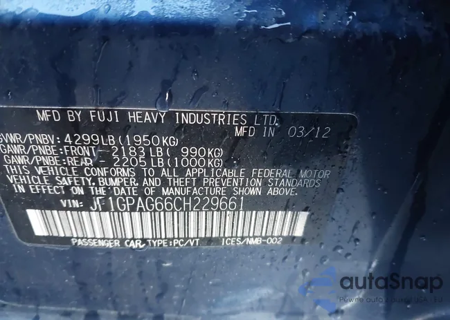 JF1GPAG66CH229661: 44215665