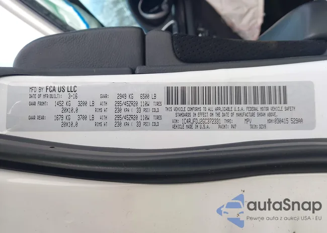 1C4RJFDJ2GC372331: 44215871