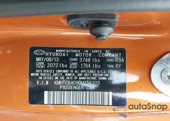 KMHTC6AD9DU156203: 44215090