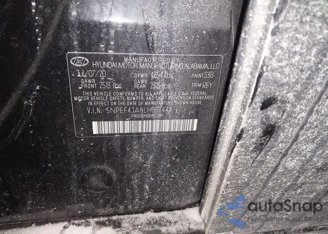 5NPEF4JA8LH057444: 44215143