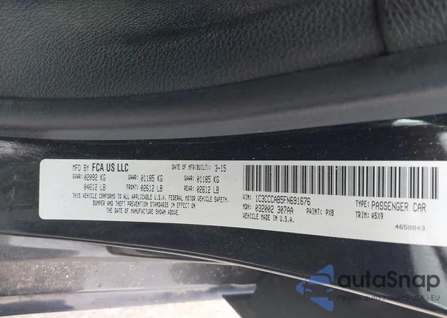 1C3CCCAB5FN691676: 44215222