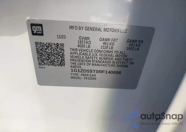 1G1ZD5ST0RF140696: 44216572