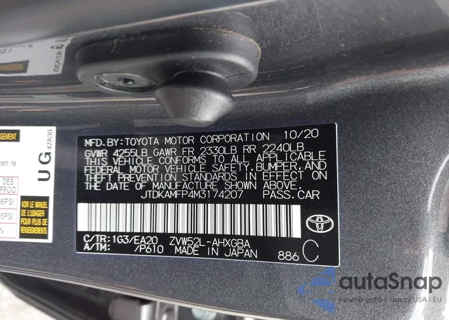 JTDKAMFP4M3174207: 44216632