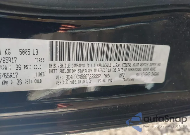 3C4PDCAB8GT239992: 44216841