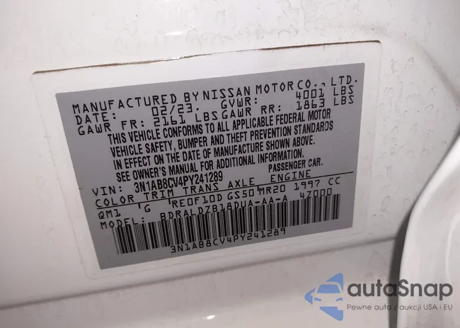 3N1AB8CV4PY241289: 44216106