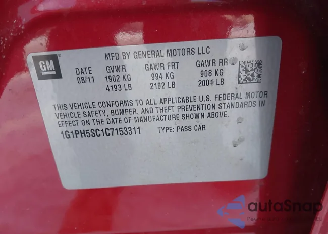 1G1PH5SC1C7153311: 44216129