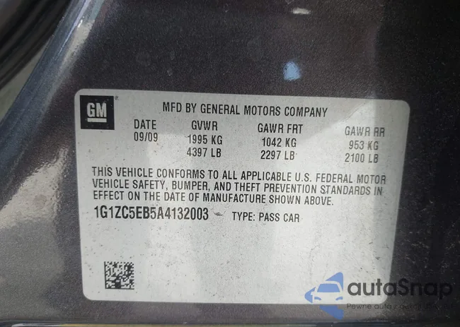 1G1ZC5EB5A4132003: 44216310