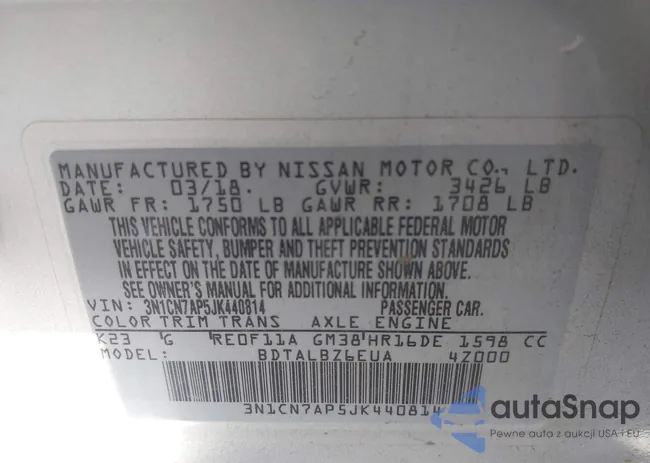 3N1CN7AP5JK440814: 44217399