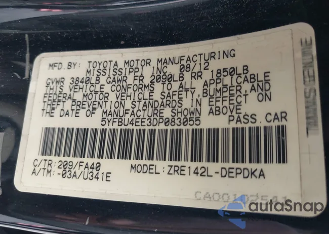 5YFBU4EE3DP083055: 44217496