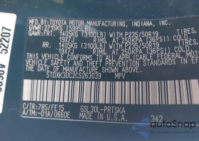 5TDXK3DC2CS263039: 44217521