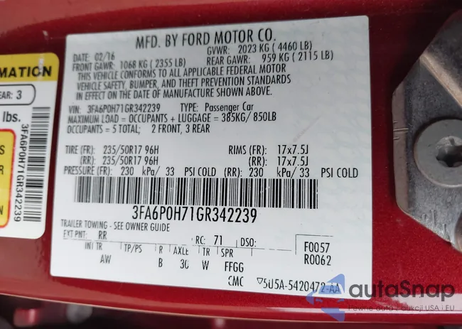 3FA6P0H71GR342239: 44217564