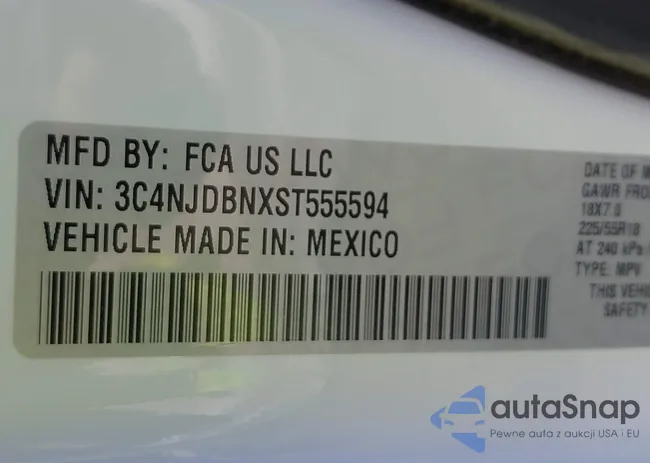 3C4NJDBNXST555594: 44217637