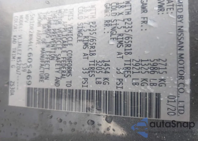 5N1DR2BN4LC605469: 44217642