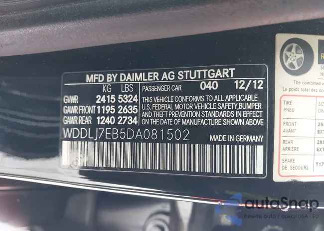 WDDLJ7EB5DA081502: 44217705