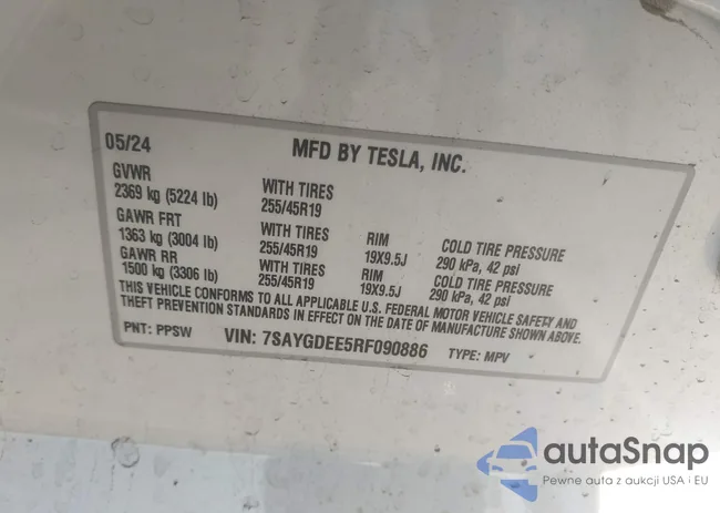 7SAYGDEE5RF090886: 44217857