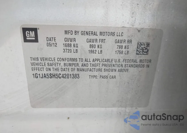 1G1JA5SH5C4201383: 44217061