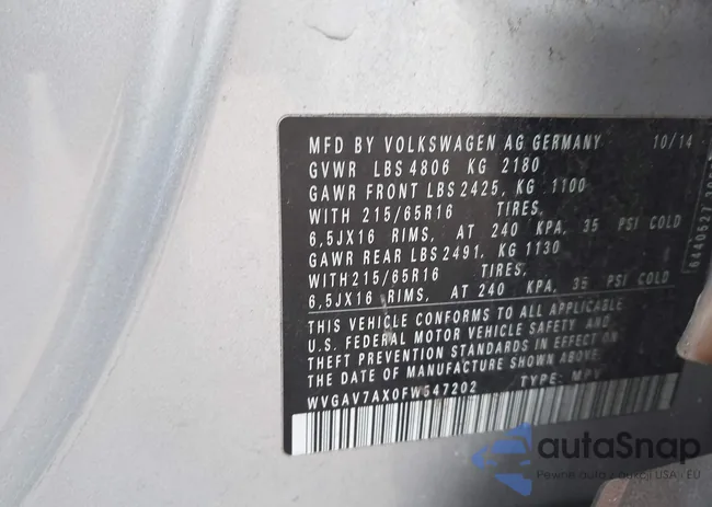 WVGAV7AX0FW547202: 44218544