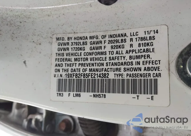 19XFB2F85FE214382: 44218568