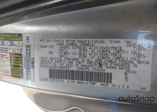 5TFUU4EN8CX035527: 44218571