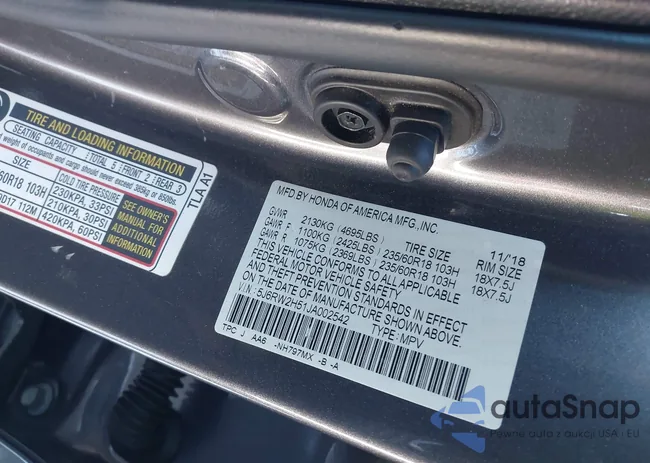 5J6RW2H51JA002542: 44218582