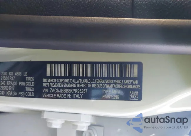 ZACNJBBB8KPK95257: 44218656