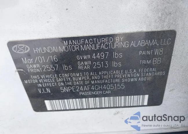 5NPE24AF4GH405155: 44218770