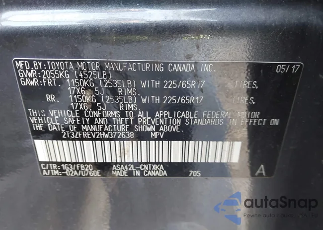 2T3ZFREV2HW372638: 44219393