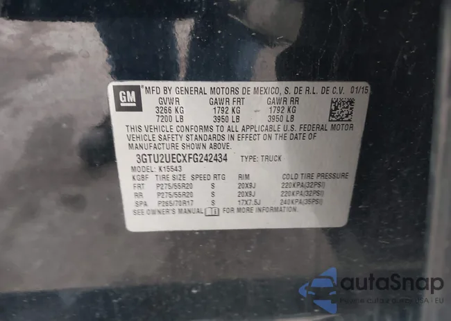 3GTU2UECXFG242434: 44219449