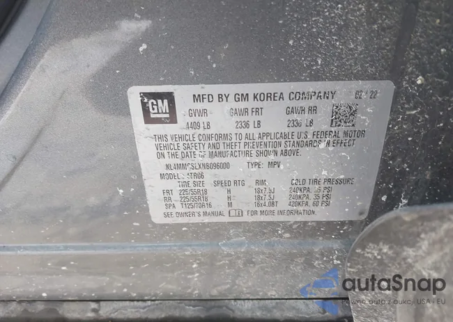 KL4MMCSLXNB096000: 44219694