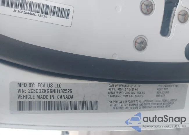 2C3CDZKG6NH132526: 44218960