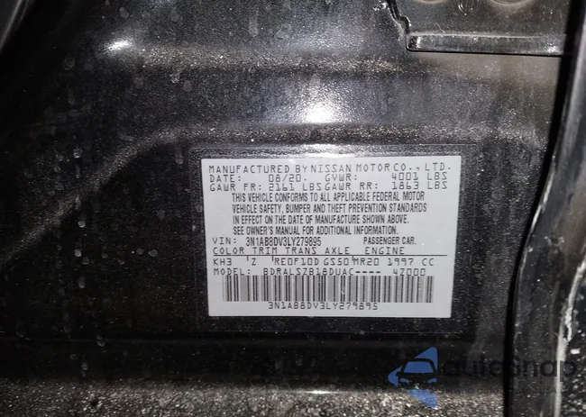 3N1AB8DV3LY279895: 44219061