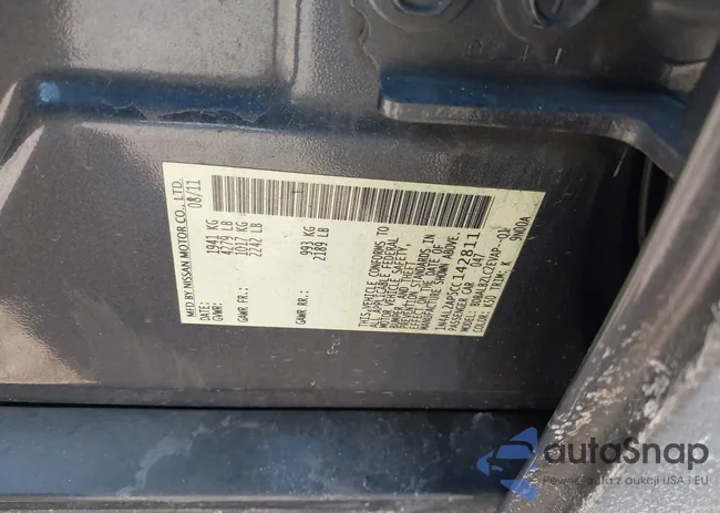 1N4AL2AP5CC142811: 44219087