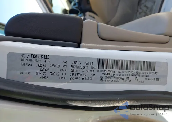 1C4RJFCG5HC828829: 44219088