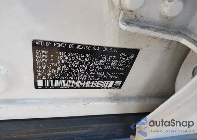 3CZRZ2H34PM719468: 44219112