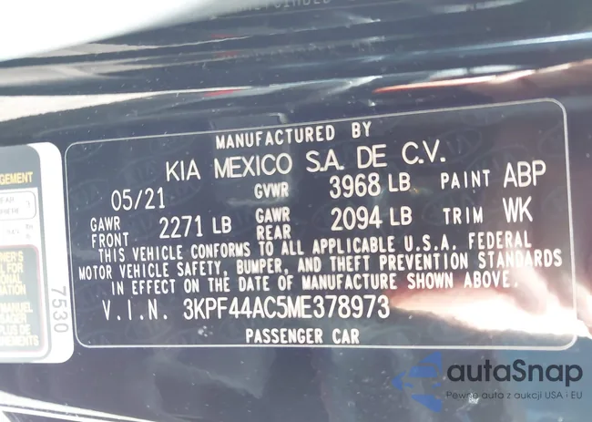 3KPF44AC5ME378973: 44219196