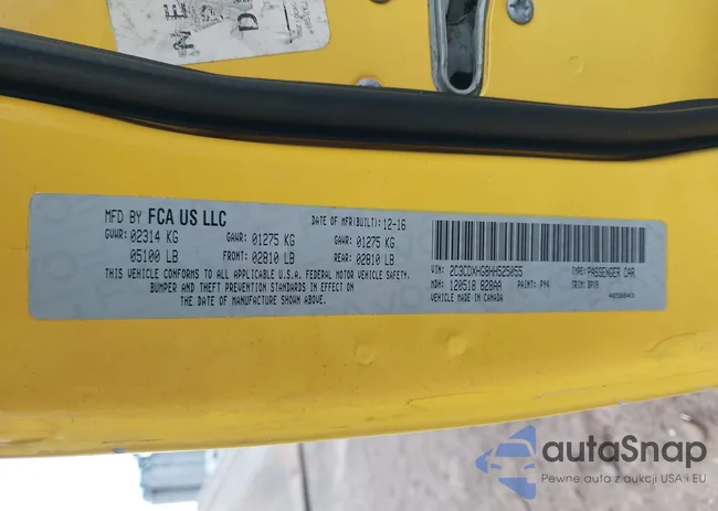 2C3CDXHG8HH525055: 44219232