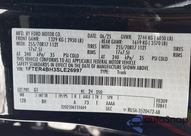 1FTER4BH3SLE26997: 44220438