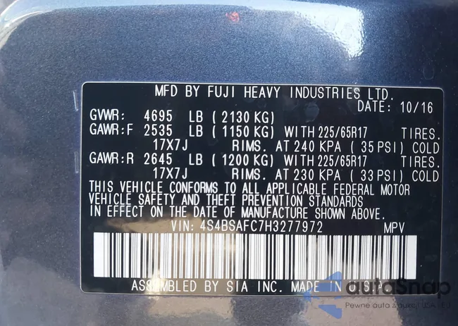 4S4BSAFC7H3277972: 44220488