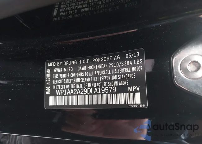 WP1AA2A29DLA19579: 44220508