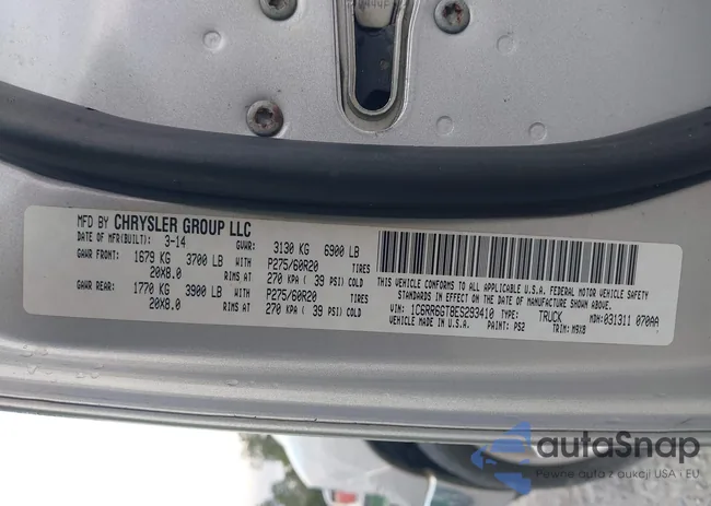 1C6RR6GT8ES293410: 44220517