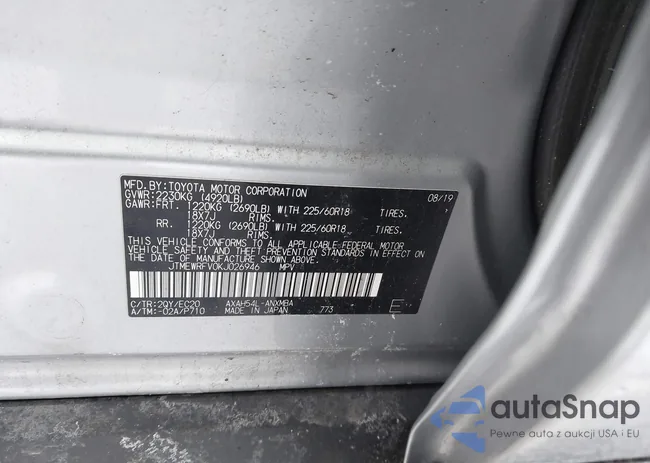 JTMEWRFV0KJ026946: 44220547