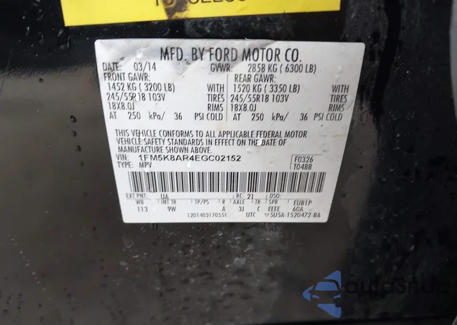 1FM5K8AR4EGC02152: 44220688