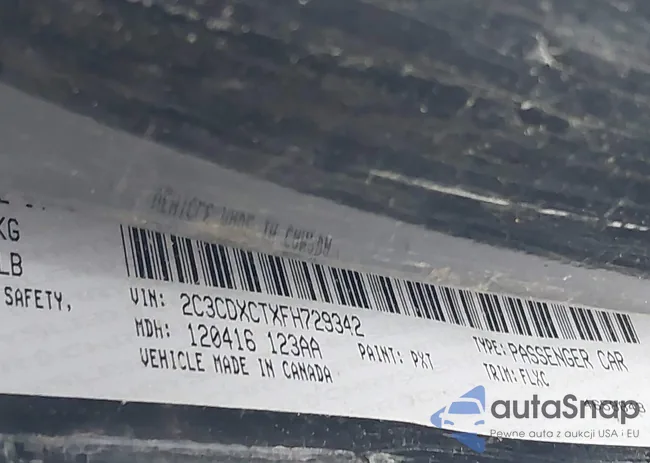 2C3CDXCTXFH729342: 44220720