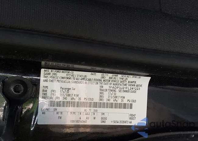 1FADP3J21FL241223: 44220799