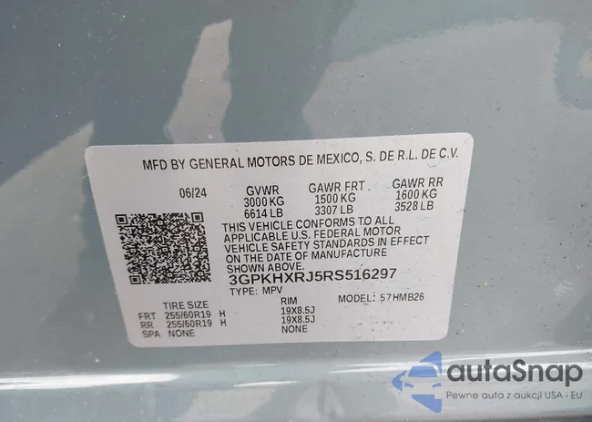 3GPKHXRJ5RS516297: 44220830