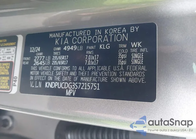 KNDPUCDG3S7215751: 44220843