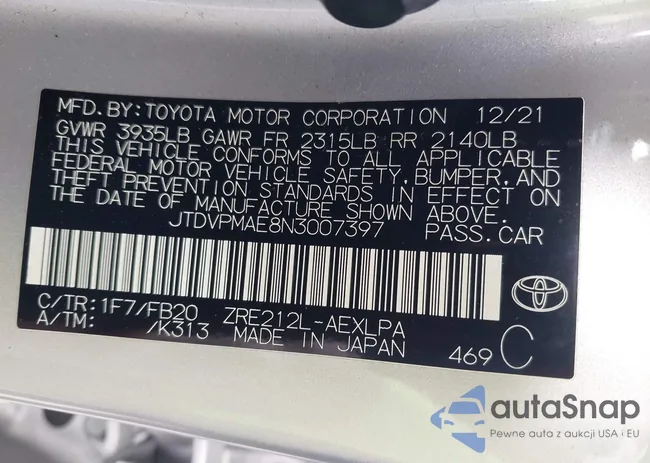 JTDVPMAE8N3007397: 44220851