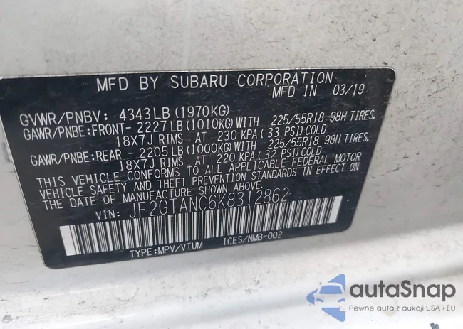 JF2GTANC6K8312862: 44220873