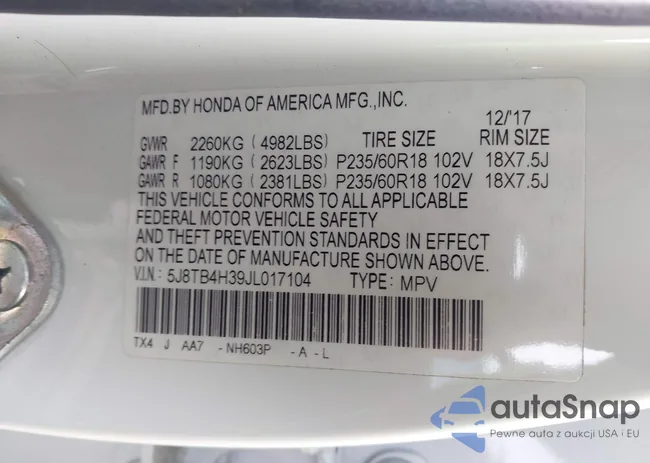 5J8TB4H39JL017104: 44220884