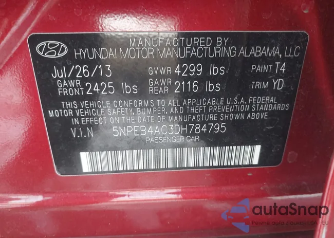 5NPEB4AC3DH784795: 44220178